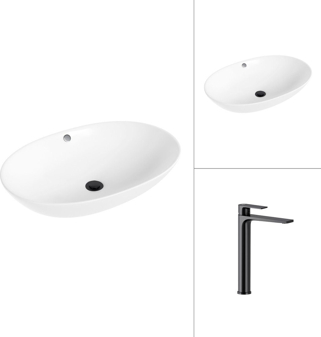 

Умывальник Lauter 21709 + Reef 21CK8678BS