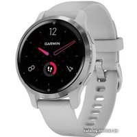 Умные часы Garmin Venu 2S (нержавеющая сталь/серый)