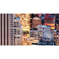Фотообои ФабрикаФресок Вечерний Нью-Йорк. Вечерний Город 1123270 (300x270)