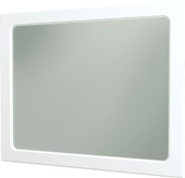 Зеркало Прованс 105 У71972 (белый глянец)