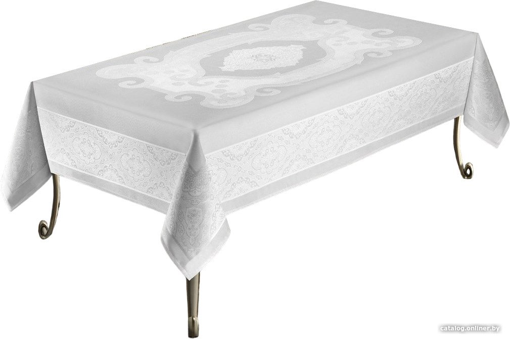 Скатерть DO&CO Aden 160x220 11660 (белый)