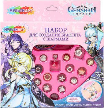 Набор для создания поделок/игрушек MultiArt Genshin BRAC-122823GEN