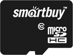 

Карта памяти SmartBuy microSDHC (Class 10) 8GB (SB8GBSDCL10-00)