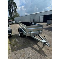 Одноосный прицеп AvtoS A25M1B (2500x1300x300, R13, ресс. AL-KO)