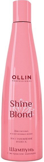 

Шампунь Ollin Professional Shine Blond с экстрактом эхинацеи 300 мл