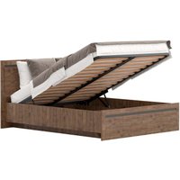 Кровать Black Red White Kada S404-LOZ160x200 подъемным механизмом (дуб april)