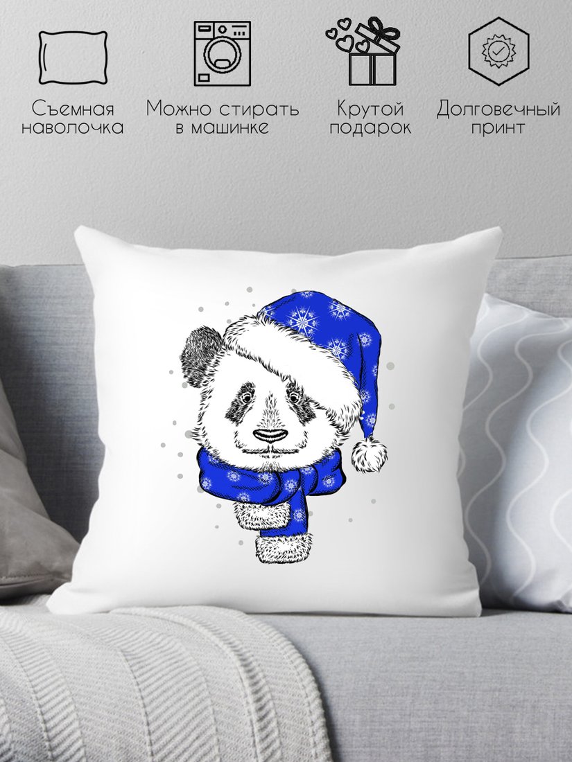

Декоративная подушка Print Style С новым годом 40x40god1