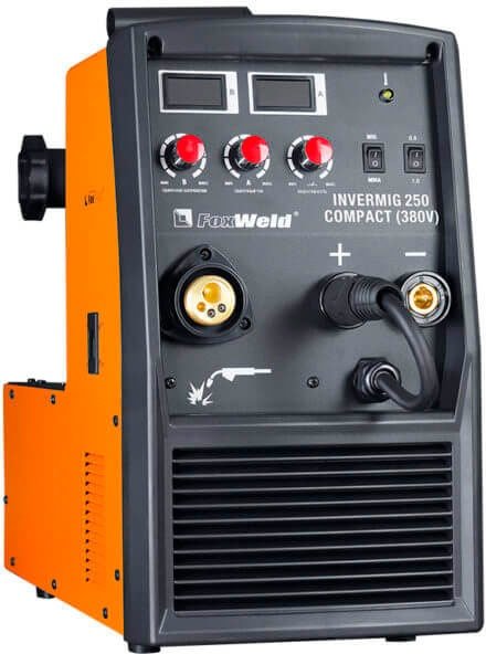 

Сварочный инвертор FoxWeld Invermig 250 Compact (380V)