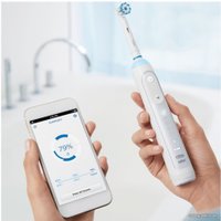 Электрическая зубная щетка Oral-B Genius 10000N Special Edition D701.515.6XC (белый)