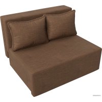 Диван Mebelico Лагуна 115581 (рогожка, коричневый)