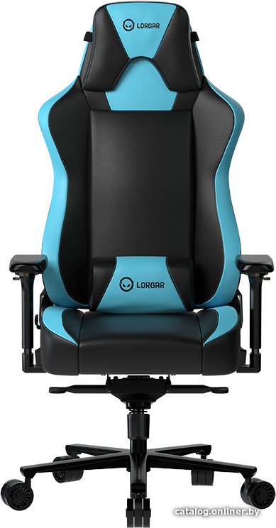 Игровое (геймерское) кресло Lorgar Base 311 (черный/синий)