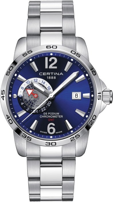 

Наручные часы Certina DS Podium GMT C034.455.11.047.00