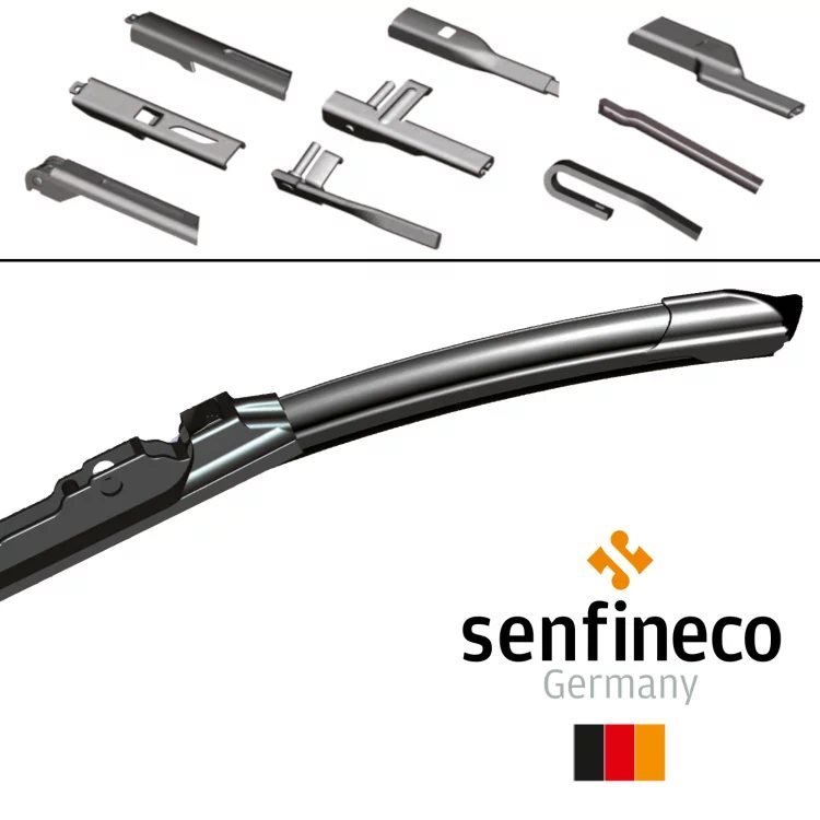 

Щетка стеклоочистителя Senfineco FT-U80 24", Flat Multi Wiper Blade 24" 600мм