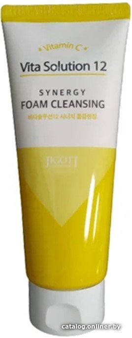 Jigott Пенка для умывания Vita Solution 12 Synergy Foam Cleansing 180 мл