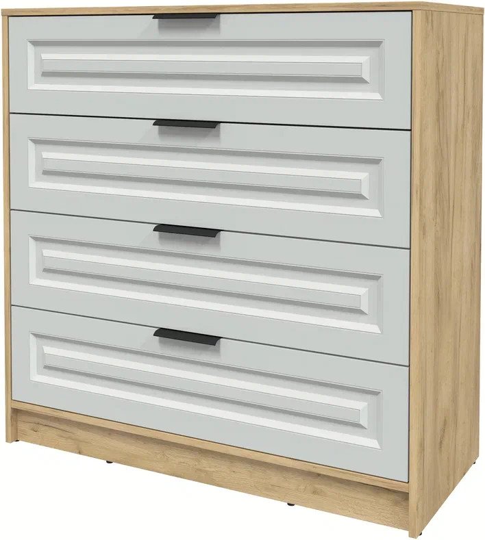 

Комод Интерлиния Концепт КТ-К100 Деко (дуб золотой/грей)