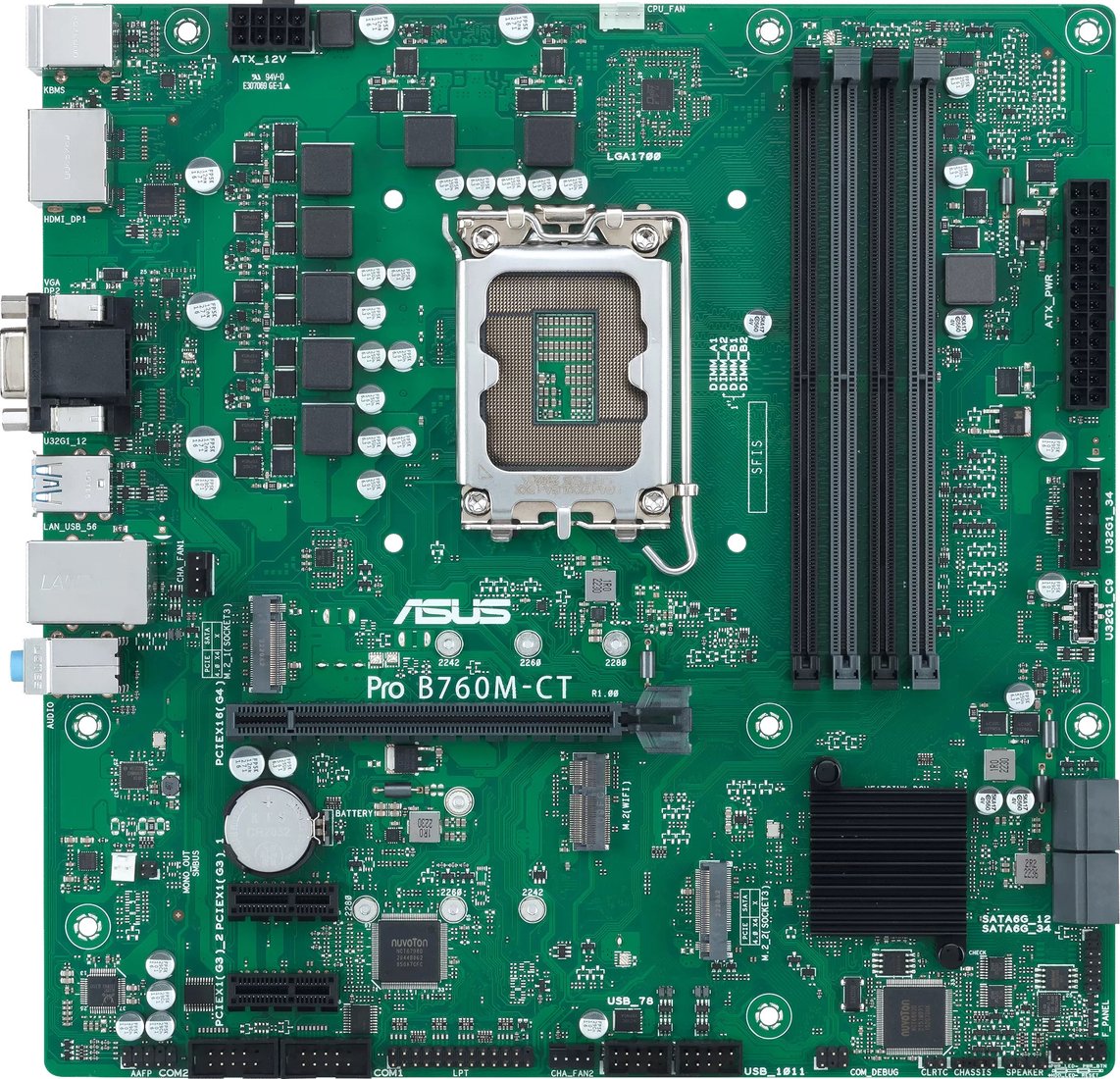 

Материнская плата ASUS Pro B760M-CT-CSM