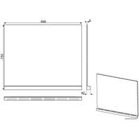 Фартук Smeg KITC9X9-1