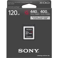 Карта памяти Sony XQD QD-G120F 120GB