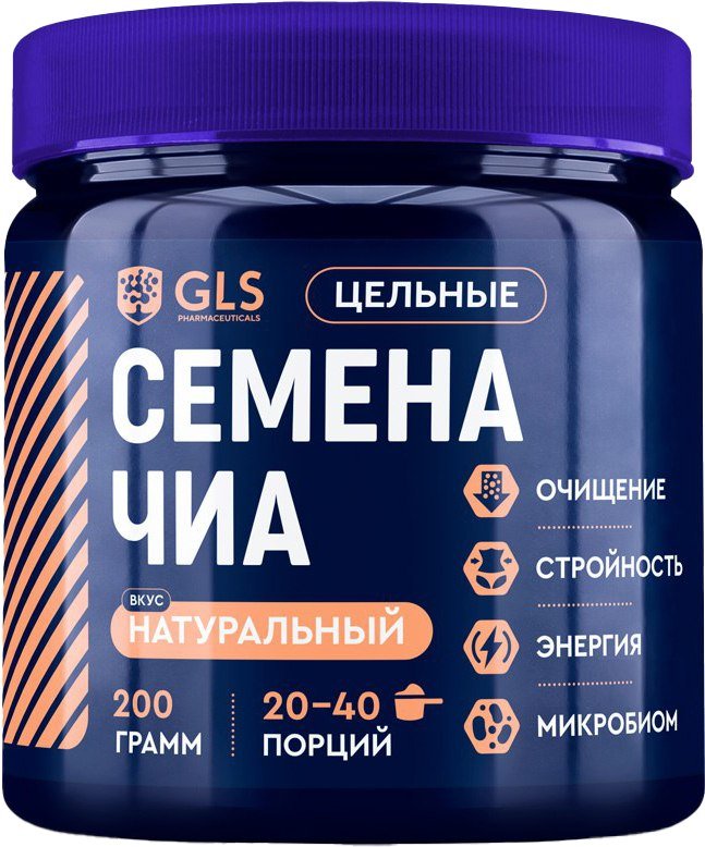 

БАД GLS Pharmaceuticals Чиа (порошок 200г)