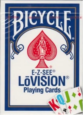 Игральные карты Bicycle Lovision Blue 1001017-b