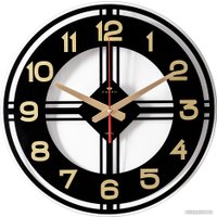 Настенные часы Рубин Золотые цифры 4041-012