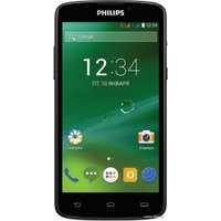 Телефон Philips Xenium V387 Black