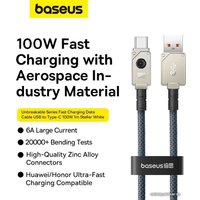 Кабель Baseus Unbreakable Series USB Type-A - USB Type-C (1 м, белый)