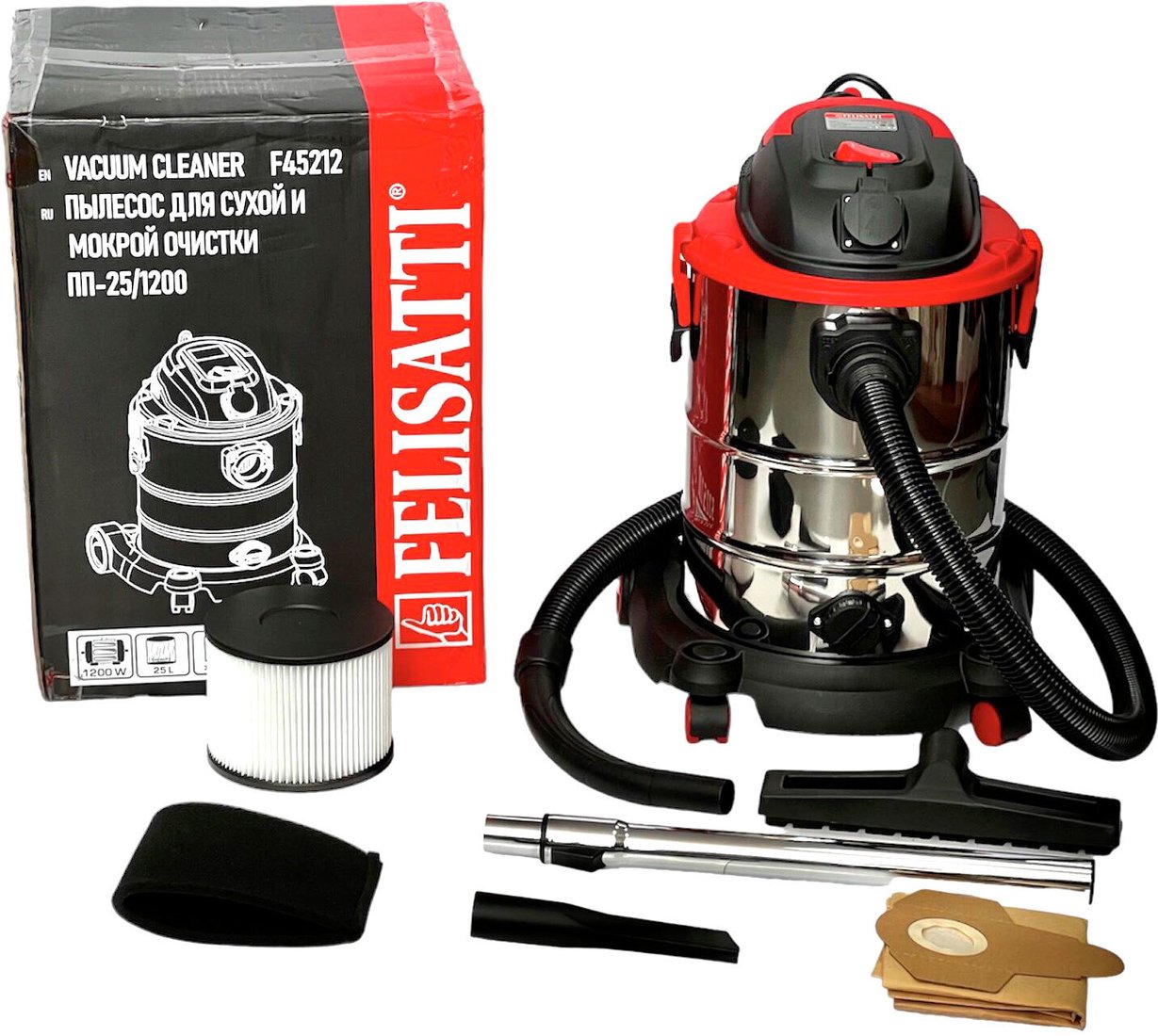 

Пылесос Felisatti ПП-25/1200 F45212