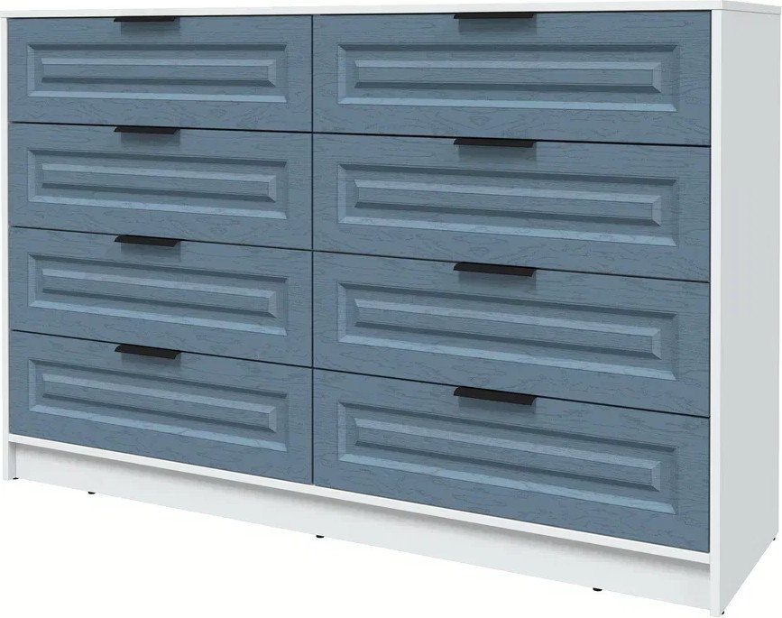 

Комод Интерлиния Концепт КТ-К157 Деко (белый платинум/дуб лазурный)