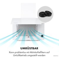 Кухонная вытяжка Klarstein Amelia 60 (белый)