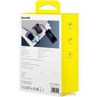 Внешний аккумулятор Baseus Qpow2 Dual-Cable Digital Display Fast Charge Power Bank 22.5W 10000mAh (черный)