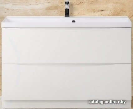 BelBagno Тумба под умывальник Marino-900-2C-PIA-BL-P (bianco lucido)