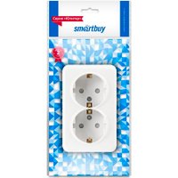 Розетка SmartBuy Юпитер SBE-03w-16-S2-1Z