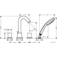 Смеситель Hansgrohe Logis 71314000