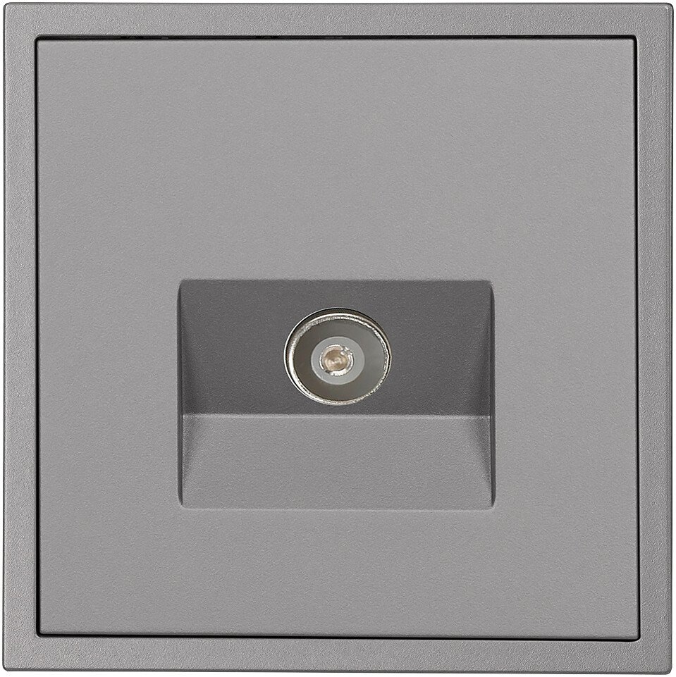 Розетка телевизионная SmartBuy Капелла SBE-09g-S1-TV