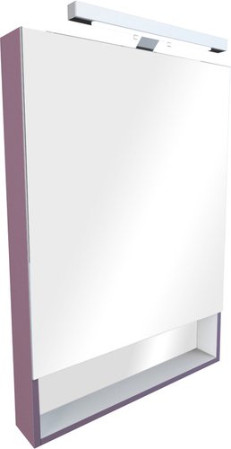 Roca The Gap Зеркальный шкаф фиолетовый 80 (ZRU9302753)