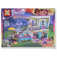 Конструктор King 3008 Дом поп-звезды