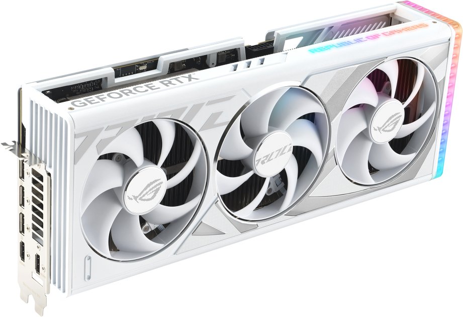 

Видеокарта ASUS ROG Strix GeForce RTX 4090 24GB GDDR6X White OC Edition ROG-STRIX-RTX4090-O24G-WHITE