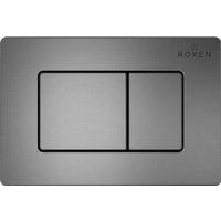 Унитаз подвесной Roxen Martin в комплекте с инсталляцией StounFix Dual Fresh 6 в 1 968521 (кнопка: оружейная сталь)