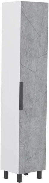 

Volna Шкаф-пенал для ванной Twing 40 (бетон)