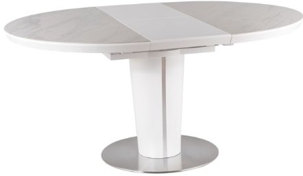 

Кухонный стол Signal Orbit Ceramic 120x120 (белый)