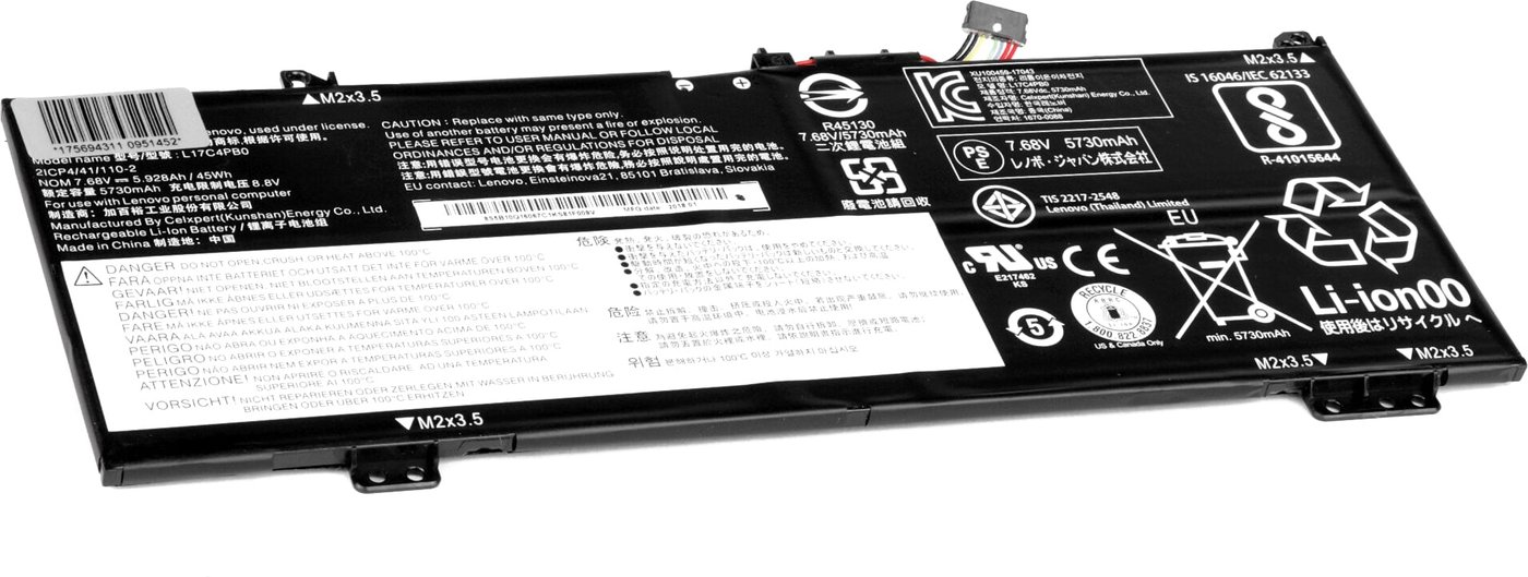 

Аккумуляторы для ноутбуков Lenovo 530S-14IKB 7.68V 5730mAh