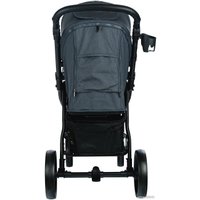 Коляска прогулочная «книга» Indigo Maxima (темно-серый)