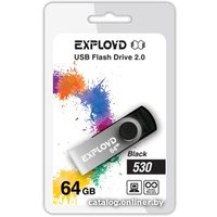 USB Flash Exployd 530 64GB (черный) [EX064GB530-B]