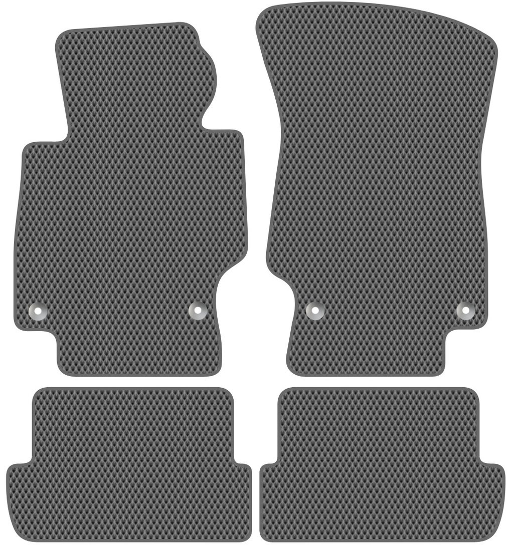 

Комплект ковриков для авто Alicosta Audi TT II (кабриолет, купе / 8J) 2006 - 2014 (серый, ромб)