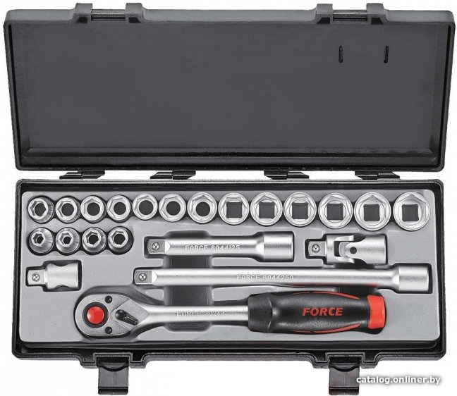 Набор трещотка с головками Force 4226 (22 предмета)
