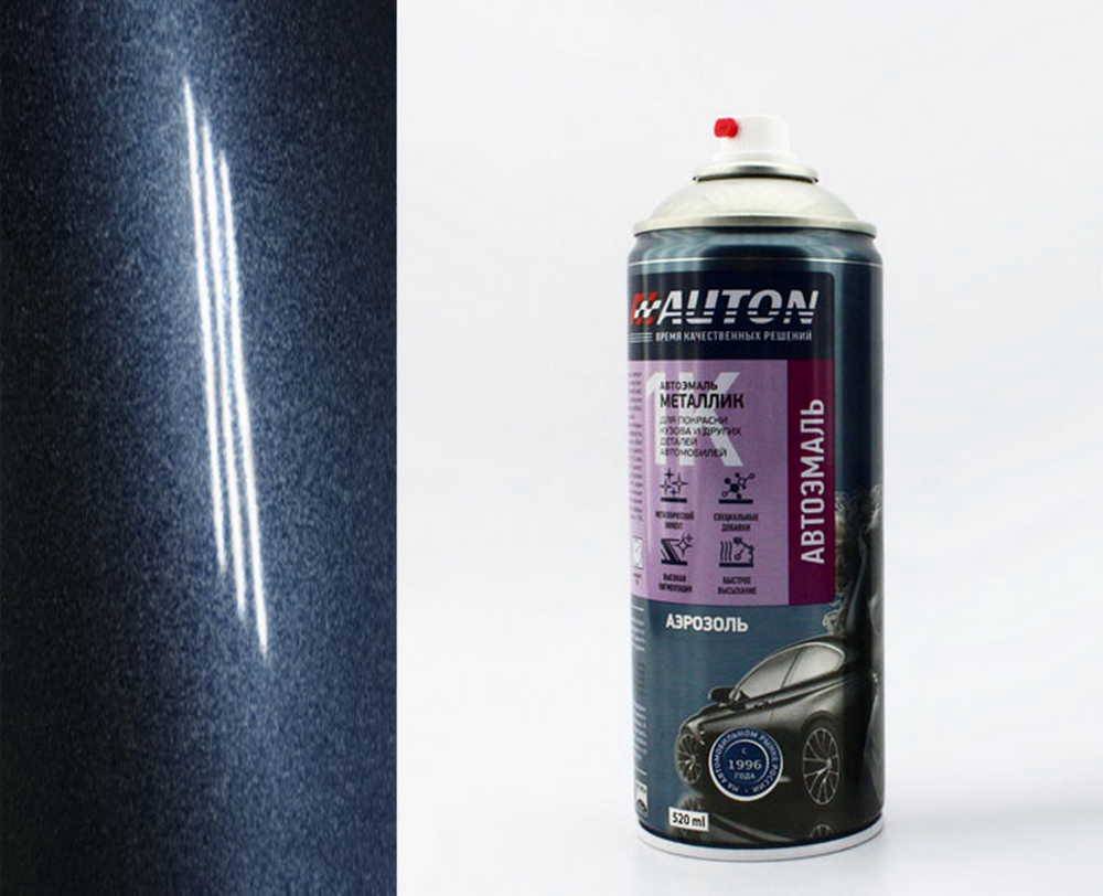 

Автомобильная краска Auton металлик - 363 Цунами - аэр. 520 мл