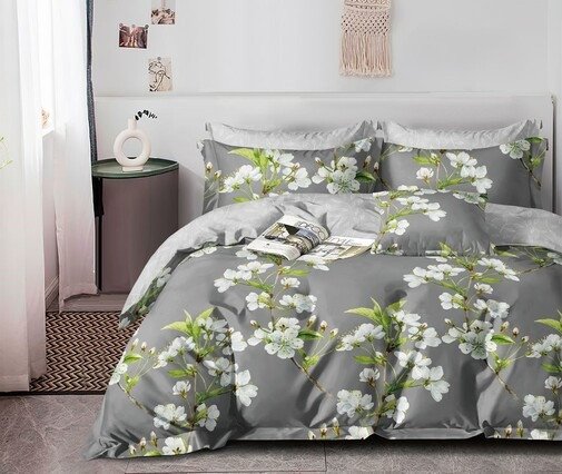 

Постельное белье Реноме 2сп Оливковая коллекция. Простыня на резинке УУ 0021 (поплин)