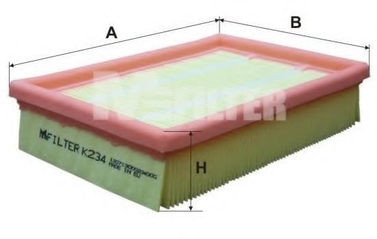 

Воздушный фильтр Mfilter K234