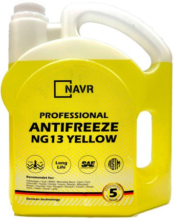 Антифриз Navr NG13 -35 5кг (желтый)